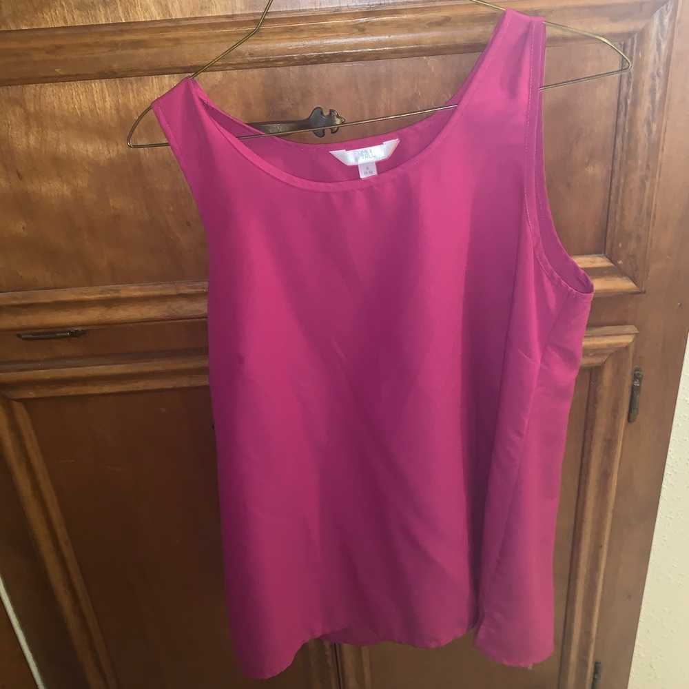 pink tank